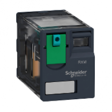 RXM2AB1JD - Miniature Plug-in relay - Zelio RXM 2 C/O 12 V DC 12 A, Schneider Electric RXM2AB1JD - Miniature Plug-in relay - Zelio RXM 2 C/O 12 V DC 12 A, Schneider Electric