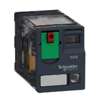 RXM2AB2F7 - Miniature Plug-in relay - Zelio RXM 2 C/O 120 V AC 12 A with LED, Schneider Electric RXM2AB2F7 - Miniature Plug-in relay - Zelio RXM 2 C/O 120 V AC 12 A with LED, Schneider Electric