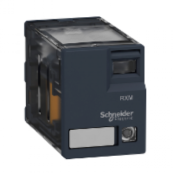 RXM4AB3B7 - Miniature Plug-in relay - Zelio RXM 4 C/O 24 V AC 6 A with LED, Schneider Electric RXM4AB3B7 - Miniature Plug-in relay - Zelio RXM 4 C/O 24 V AC 6 A with LED, Schneider Electric