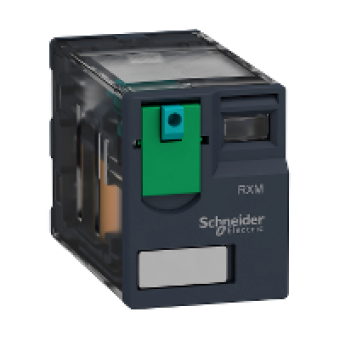 RXM4GB1JD - Miniature Plug-in relay - Zelio RXM 4 C/O 12 V DC 3 A, Schneider Electric