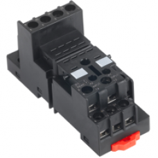 RXZE2M114 - socket RXZ - mixed contact -10A - < 250V - screw clamp -for relay RXM2.. RXM4.., Schneider Electric