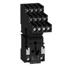 RXZE2S114M - socket RXZ - separate contact - 10 A - < 250 V - connector - for relay RXM4.., Schneider Electric