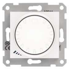 SDN2200921 - Sedna - rotary pushbutton dimmer - 1000VA without frame white, Schneider Electric SDN2200921 - Sedna - rotary pushbutton dimmer - 1000VA without frame white, Schneider Electric