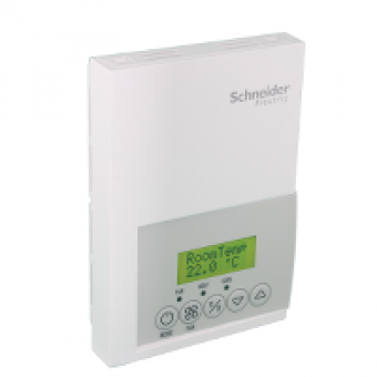 SE7355F5045 - EBE - FCU controller - Network Ready - lodging - RH sensor - analog, Schneider Electric