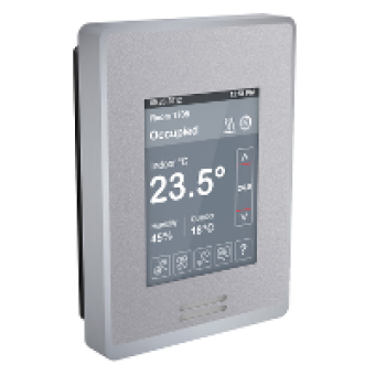 SER8350A5B00 - Line Voltage Fan Coil Controller BACnet - rel humidity - PIR cover - SL, Schneider Electric