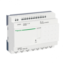 SR2D201BD - compact smart relay Zelio Logic - 20 I O - 24 V DC - no clock - no display, Schneider Electric