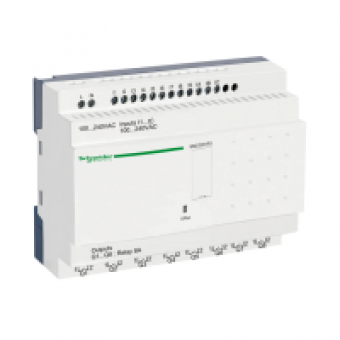 SR2D201FU - compact smart relay Zelio Logic - 20 I O - 100..240 V AC - no clock - no display, Schneider Electric SR2D201FU - compact smart relay Zelio Logic - 20 I O - 100..240 V AC - no clock - no display, Schneider Electric