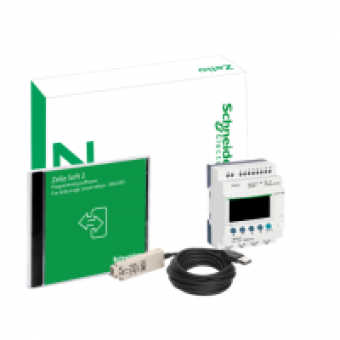 SR2PACKBD - compact smart relay Zelio Logic - “discovery” pack - 12 I O - 24 V DC, Schneider Electric SR2PACKBD - compact smart relay Zelio Logic - “discovery” pack - 12 I O - 24 V DC, Schneider Electric