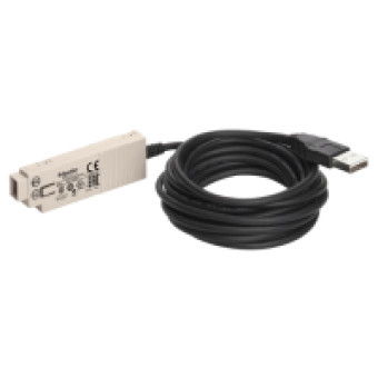 SR2USB01 - USB PC connecting cable - for smart relay Zelio Logic - 3 m, Schneider Electric SR2USB01 - USB PC connecting cable - for smart relay Zelio Logic - 3 m, Schneider Electric