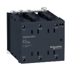 SSM3A325P7 - solid state relay - DIN rail mount - input 180-280Vac output 48-600Vac 25A, Schneider Electric
