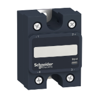 SSP1A475BDT - solid state relay-panel mount-thermal pad-input 4-32V DC output 48-660V AC 75 A, Schneider Electric