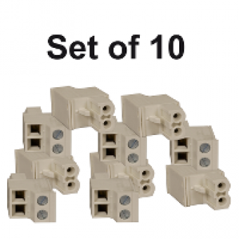 STBXTS1130 - Modicon STB - 2 pin removable field wiring connector - screw-type, Schneider Electric