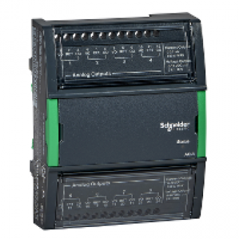 SXWAO8XXX10001 - AO-8 Module: 8 Analog Outputs (0-10VDC or 0-20mA), Schneider Electric
