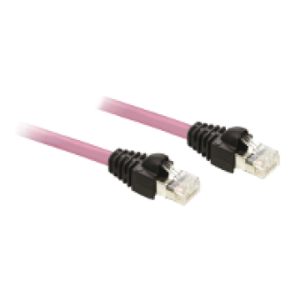 TCSCTN023F13M03 - CANopen terminal adaptor - 2 RJ45 connectors for daisy chain connection, Schneider Electric