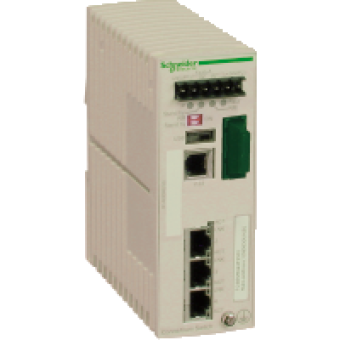 TCSEAAF1LFS00 - fiber optic adaptor for TCSESM switches - 1000BASE-LX, Schneider Electric