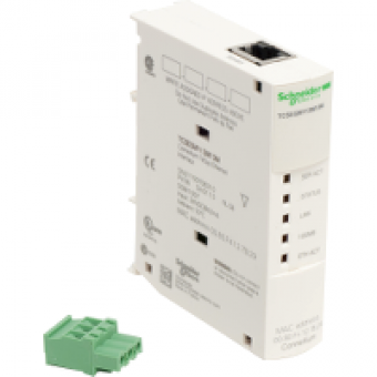 TCSEQM113M13M - CONNEXIUM TESYSPORT ETHERNET INTERFACE, Schneider Electric TCSEQM113M13M - CONNEXIUM TESYSPORT ETHERNET INTERFACE, Schneider Electric