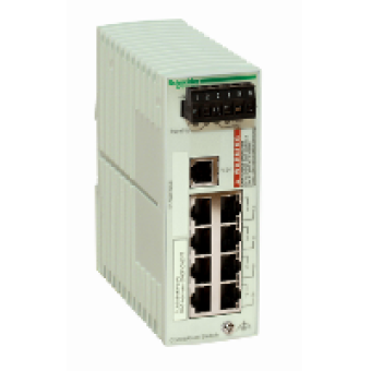 TCSESB083F2CU0 - Ethernet TCP/IP basic managed switch - ConneXium - 6TX/2FX - multimode, Schneider Electric TCSESB083F2CU0 - Ethernet TCP/IP basic managed switch - ConneXium - 6TX/2FX - multimode, Schneider Electric