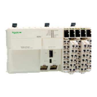 TM258LD42DT - compact base M258 - 42 I/O - 24 V DC, Schneider Electric