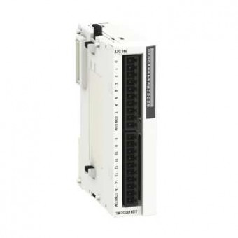TM2DDI16DT - discrete input module M238 - 16 inputs 24V DC - 1 removable screw terminal block, Schneider Electric TM2DDI16DT - discrete input module M238 - 16 inputs 24V DC - 1 removable screw terminal block, Schneider Electric