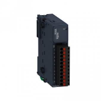 TM3AQ4G - module TM3 - 4 analog outputs spring, Schneider Electric