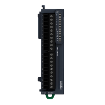 TM3DQ16T - module TM3 - 16 outputs transistor PNP, Schneider Electric TM3DQ16T - module TM3 - 16 outputs transistor PNP, Schneider Electric