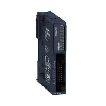 TM3DQ16UK - module TM3 - 16 outputs transistor NPN HE10, Schneider Electric