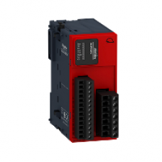 TM3SAF5R - SAFETY MODULE FOR PLC TM2xx 1 FUNCTION CAT4 SCREW TERMINALS, Schneider Electric