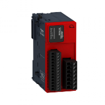 TM3SAK6R - SAFETY MODULE FOR PLC TM2xx 3 FUNCTIONS CAT4 SCREW TERMINALS, Schneider Electric