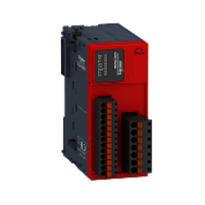 TM3SAK6RG - SAFETY MODULE FOR PLC TM2xx 3 FUNCTIONS CAT4 SPRING TERMINALS, Schneider Electric
