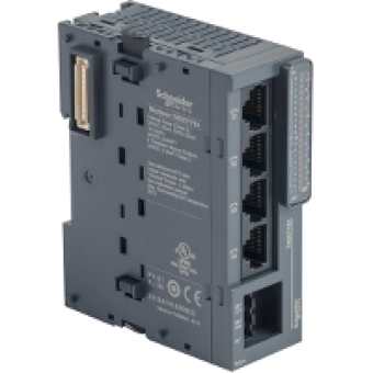 TM3XTYS4 - module TM3 tesys interface 4XRJ45, Schneider Electric