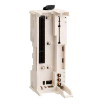 TM5ACBN1 - Bus base for field bus interface module and Interface Power - 24V DC - white, Schneider Electric