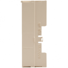 TM5ACLPR10 - right retaining plate for bus base, Schneider Electric