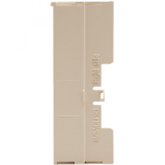 TM5ACLPR10 - right retaining plate for bus base, Schneider Electric