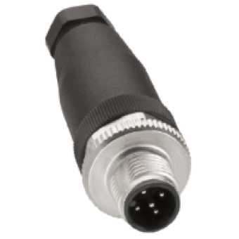TM7ACTHA - connector TM7 - M12 - with temperature probe, Schneider Electric