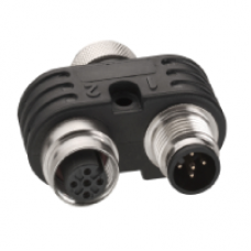 TM7ACYC - CAN bus Y connector TM7 - 2 x M12, Schneider Electric