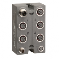 TM7BAI4CLA - expansion block - TM7 - IP67 - 4 AI - 0-20mA - M12 connector, Schneider Electric