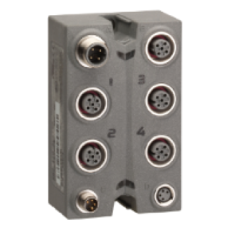 TM7BAI4VLA - expansion block - TM7 - IP67 - 4 AI - +/-10V - M12 connector, Schneider Electric TM7BAI4VLA - expansion block - TM7 - IP67 - 4 AI - +/-10V - M12 connector, Schneider Electric