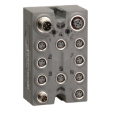 TM7NCOM08B - CANopen interface block - IP67 - 8 I/O - M8, Schneider Electric