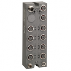 TM7NCOM16A - CANopen interface block - IP67 - 16 I/O - M12, Schneider Electric