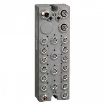 TM7NCOM16B - CANopen interface block - IP67 - 16 I/O - M8, Schneider Electric