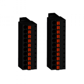 TMAT2MSETG - connector set for M221M and TM3 - IO Spring, Schneider Electric