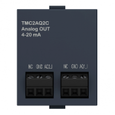TMC2AQ2C - cartridge M221 - 2 analog current outputs - I/O extension, Schneider Electric