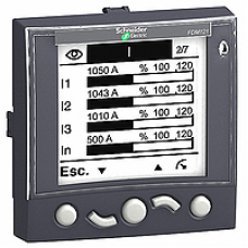 TRV00121 - front display module - FDM 121 - 96 x 96 mm - IP54, Schneider Electric