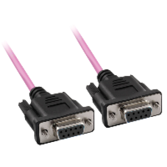 TSXCANCADD3 - CANopen cordset - molded female SUB-D9 connectors - standard - IP20 - 3 m, Schneider Electric TSXCANCADD3 - CANopen cordset - molded female SUB-D9 connectors - standard - IP20 - 3 m, Schneider Electric