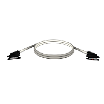 TSXCDP202 - rolled ribbon connecting cable - for I/O module with HE10 connectors - 2 m, Schneider Electric