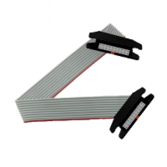 TSXCDP302 - rolled ribbon connecting cable - for I/O module with HE10 connectors - 3 m, Schneider Electric