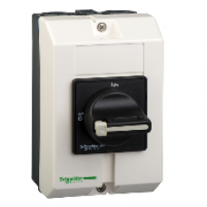 VBFXGE1 - TeSys VARIO - enclosure - for VN12 VN20 V02..V2 - black rotary handle - IP65, Schneider Electric
