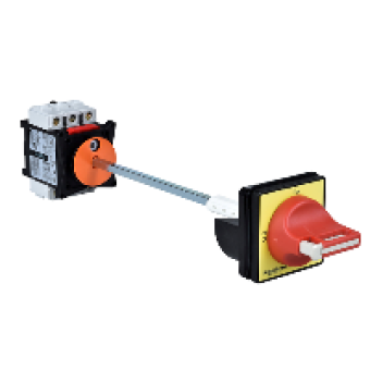 VCCD2 - TeSys Vario - emergency stop switch disconnector - 40 A - back of enclosure, Schneider Electric VCCD2 - TeSys Vario - emergency stop switch disconnector - 40 A - back of enclosure, Schneider Electric