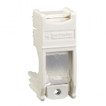 VDI9900 - Multi-plus Modular Jack Support Shutter White, Schneider Electric VDI9900 - Multi-plus Modular Jack Support Shutter White, Schneider Electric