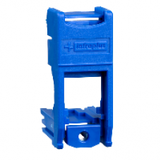 VDI9901B - Multi-plus Modular Jack Support Non-Shutter Blue, Schneider Electric